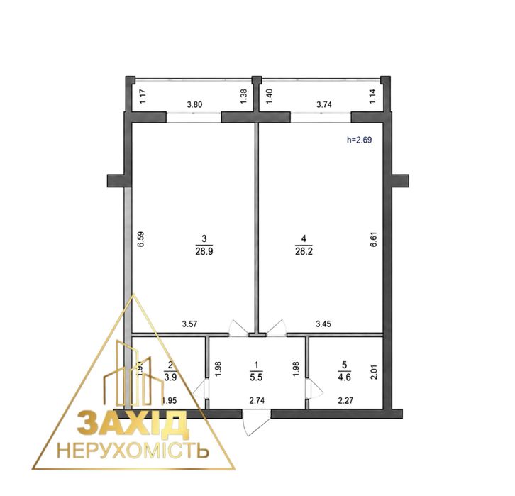 Квартира на вул. Володимирська в Луцьку, ID 239693, фото №18