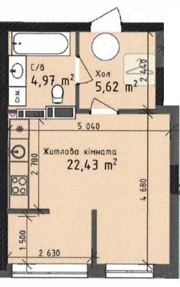 Квартира на Хаджибейський в Одеса, ID 207688, фото №5