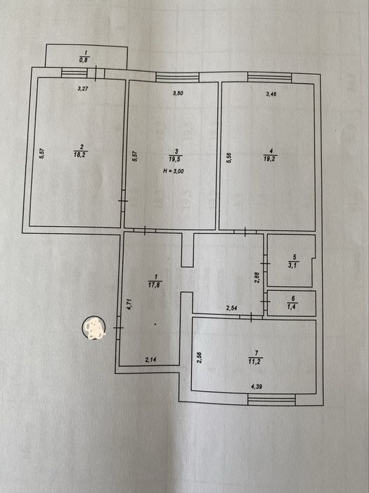 Квартира на вул. Вишгородська, 56/2 в Києві, ID 204954, фото №21
