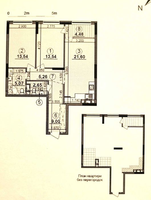 Квартира на вул. Олеся Довгого, 10 в Києві, ID 173818, фото №1