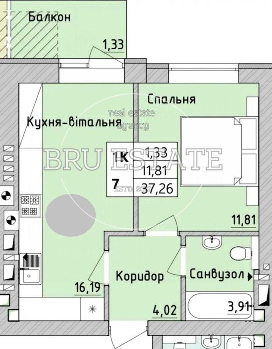 Квартира на ЖК Бургундія 3 в Києві, ID 269792, фото №1