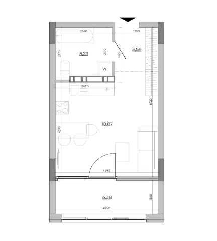 Квартира на вул. Клеманська, 3 в Київ, ID 260579, фото №1
