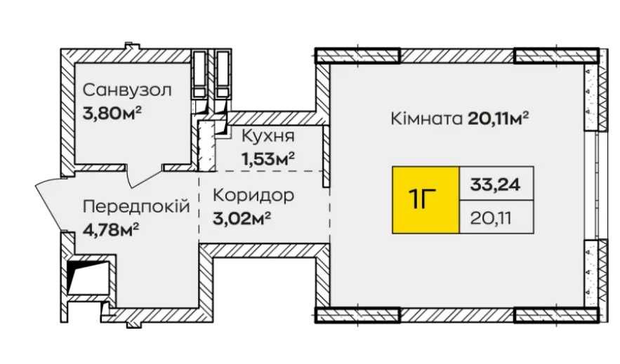 Квартира на ЖК Синергія Київ в Києві, ID 223045, фото №5