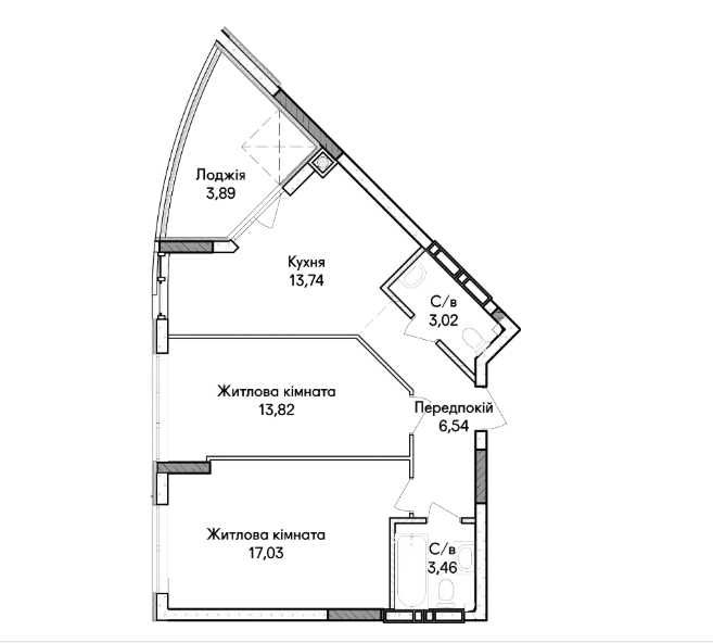 Квартира на Синергія Сіті в Києві, ID 240297, фото №7