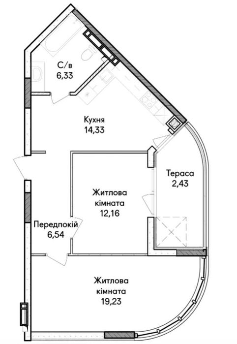 Квартира на вул. Ірпінська, 43 в Києві, ID 259881, фото №5
