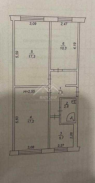Квартира на вул. Миколи Ткачова в Кривому Розі, ID 270143, фото №14