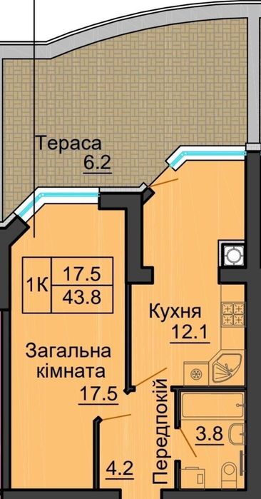 Квартира на ЖК Софія Нова в Києві, ID 328933, фото №10