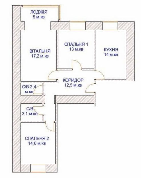 Квартира на вул. Європейська, 2 в Івано-Франківську, ID 255193, фото №12