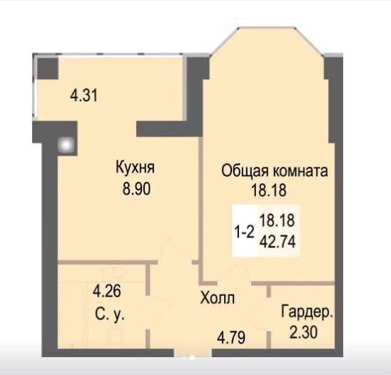 Квартира на ЖК «Софіївська Сфера» в Києві, ID 245344, фото №8