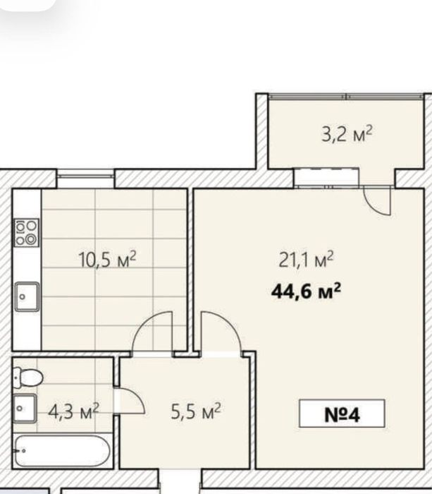 Квартира на ЖК Grand Villas в Києві, ID 309434, фото №2