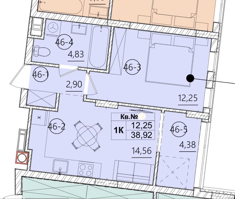 Квартира на вул. Героїв Крут в Львові, ID 311188, фото №2