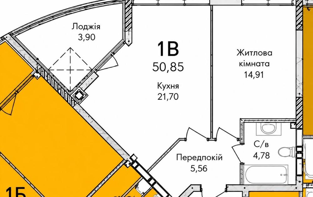 Квартира на ЖК Синергія Сіті в Києві, ID 220688, фото №5