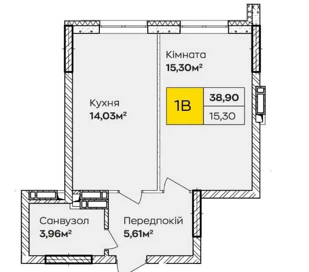 Квартира на ЖК «Синергія Київ» в Києві, ID 163982, фото №3