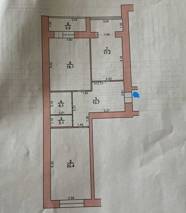 Квартира на поруч ТЦ «Агора» в Хмельницькому, ID 259956, фото №1