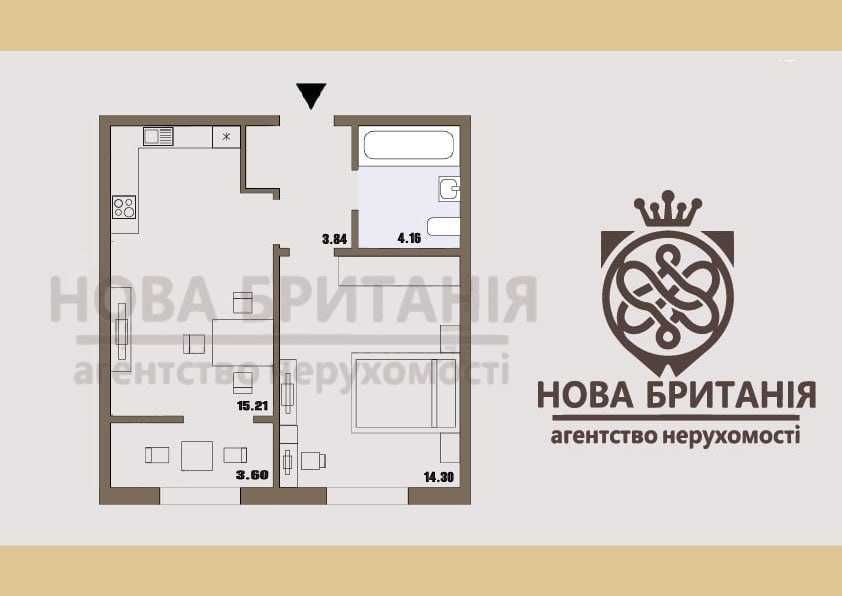 Квартира на вул. Михайла Максимовича, 24-Г в Києві, ID 191432, фото №1