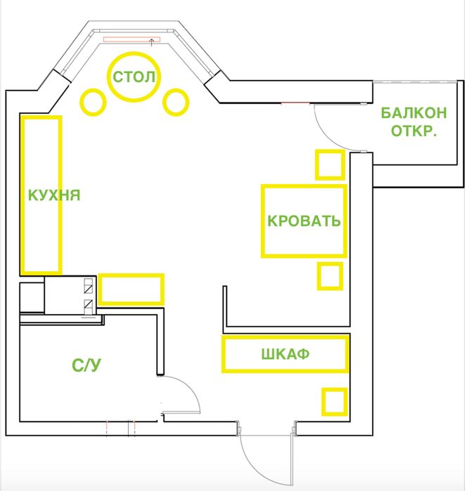 Квартира на вул. Коперника, 3 в Києві, ID 185672, фото №7