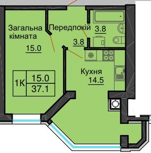 Квартира на ЖК « Софія Нова» в Києві, ID 312061, фото №10