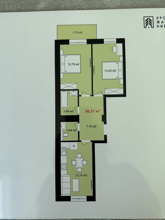 Квартира на вул. мазепи, 72 в Івано-Франківську, ID 170026, фото №4
