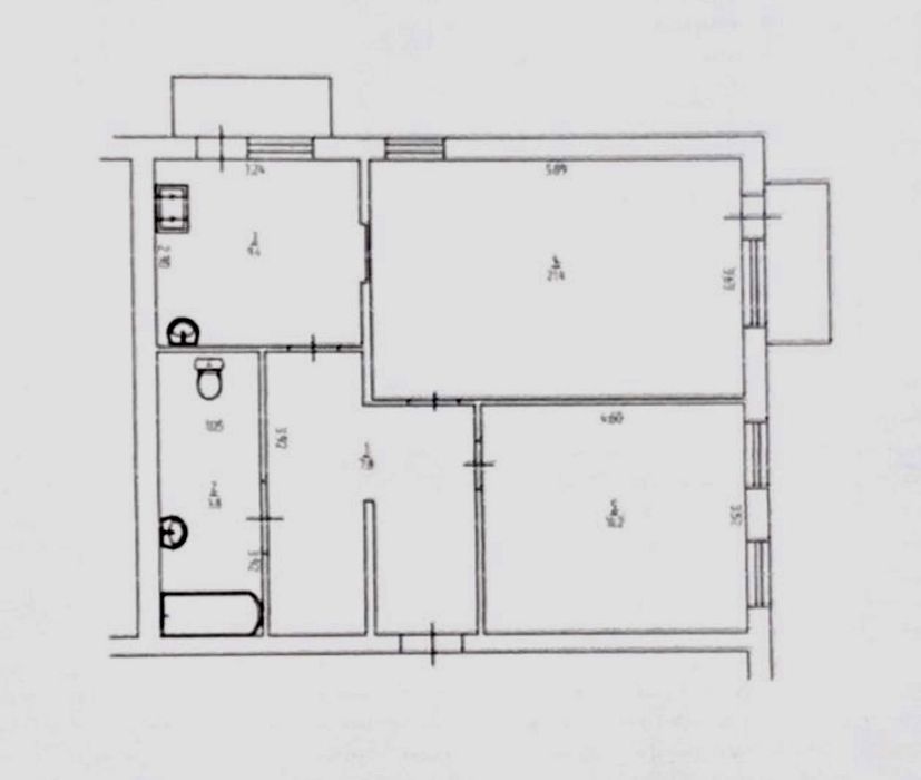 Квартира на вул. Князів Острозьких, 15 в Києві, ID 183061, фото №24