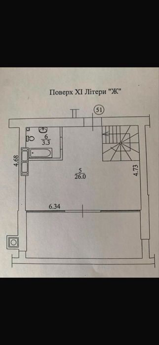 Квартира на р-н Радистів 34-Д в Києві, ID 254076, фото №18