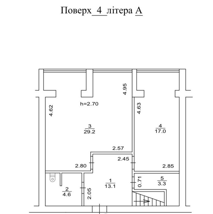 Квартира на вул. Краєвидна, 4 в Києві, ID 312659, фото №23
