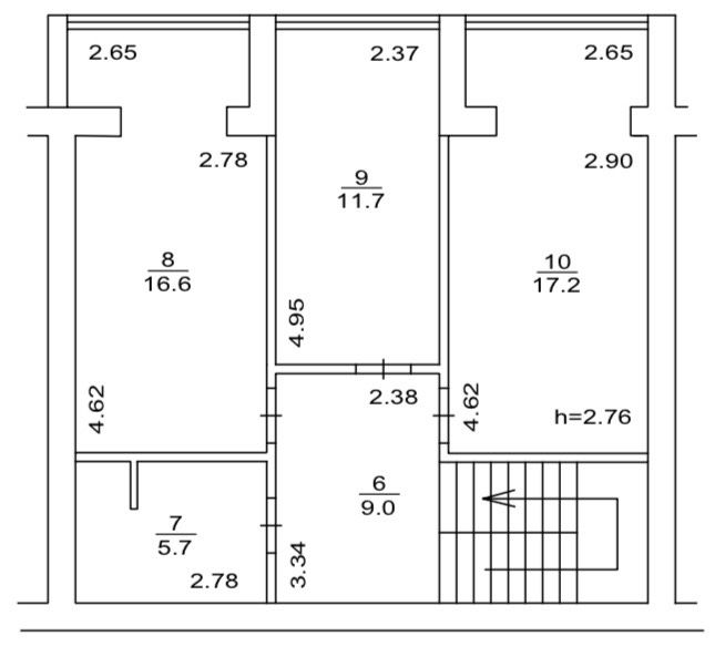 Квартира на вул. Краєвидна, 4 в Києві, ID 312659, фото №24