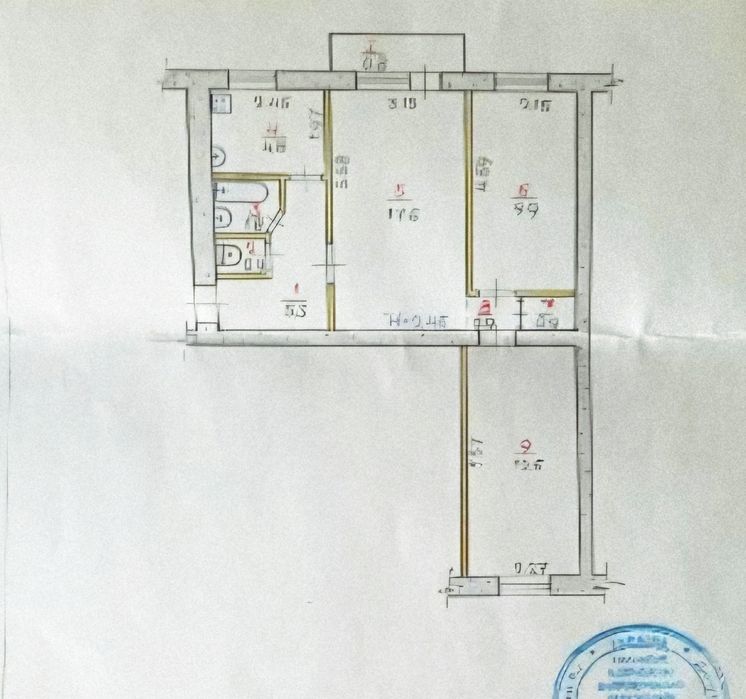 Квартира на просп. Університетський в Кривому Розі, ID 169047, фото №21