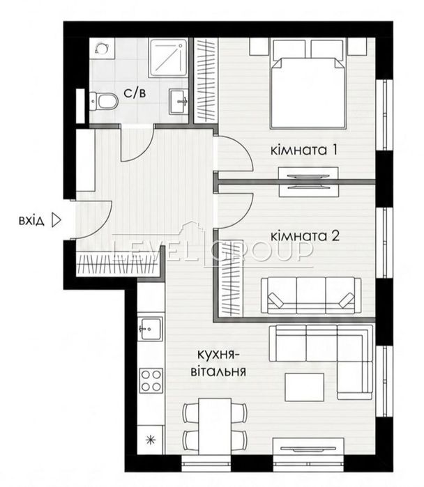 Квартира на вул. Бульварно-Кудрявська, 17 в Києві, ID 212945, фото №20