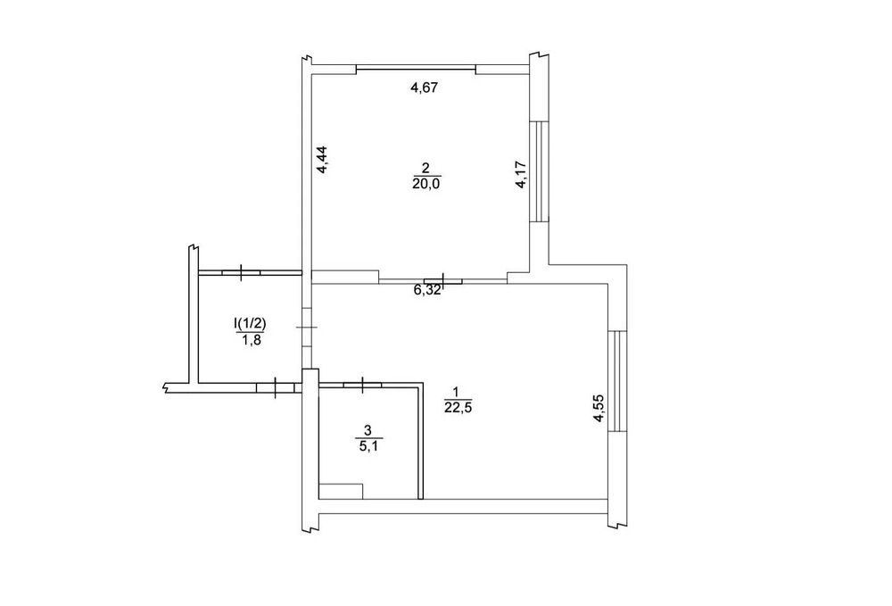 Квартира на вул. Максимовича, 32-В в Київ, ID 178735, фото №3