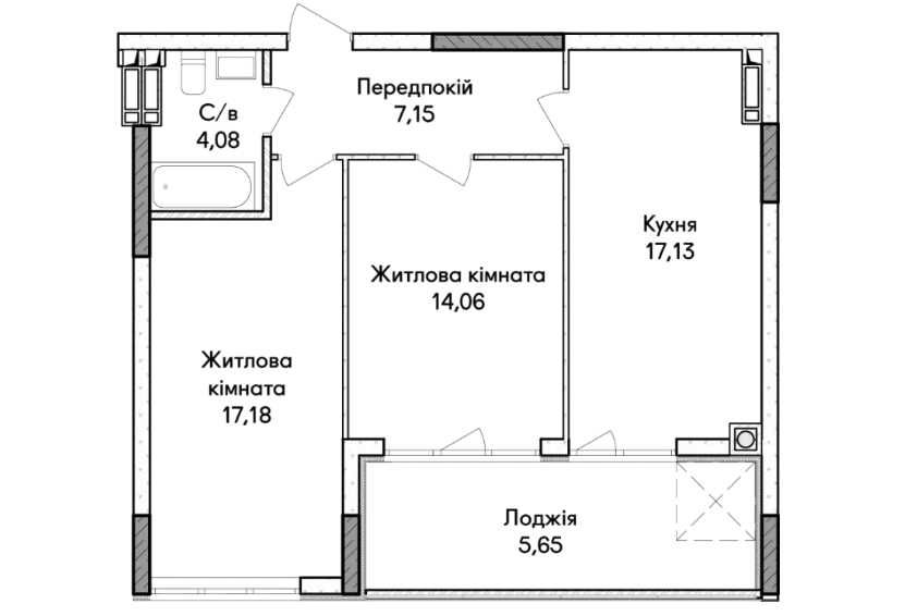 Квартира на Ірпінь в Києві, ID 225496, фото №5