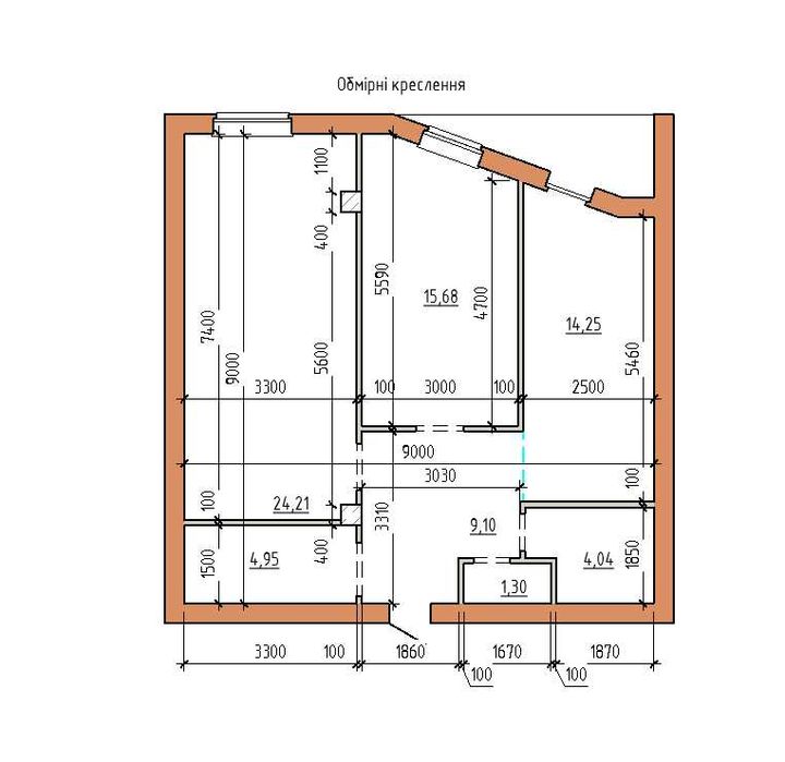 Квартира на вул. Тарнавського, 7В в Тернополі, ID 247689, фото №11