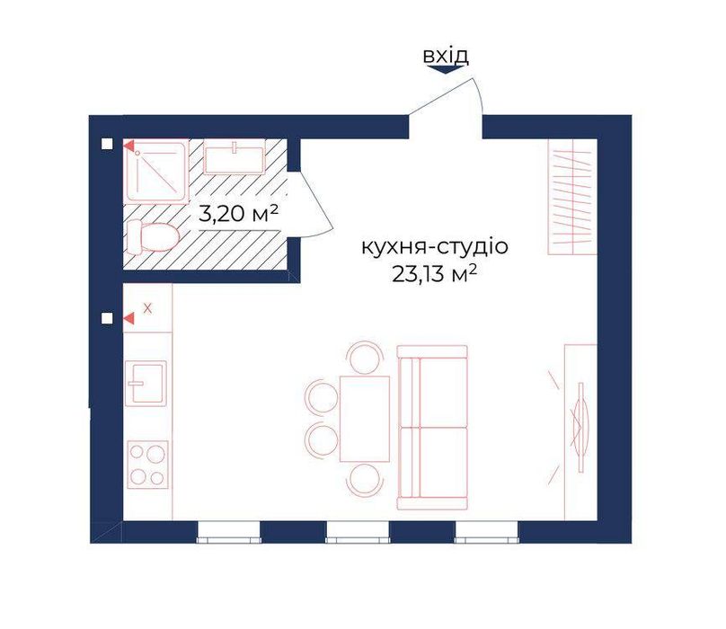 Квартира на Соломенка в Київ, ID 162801, фото №3