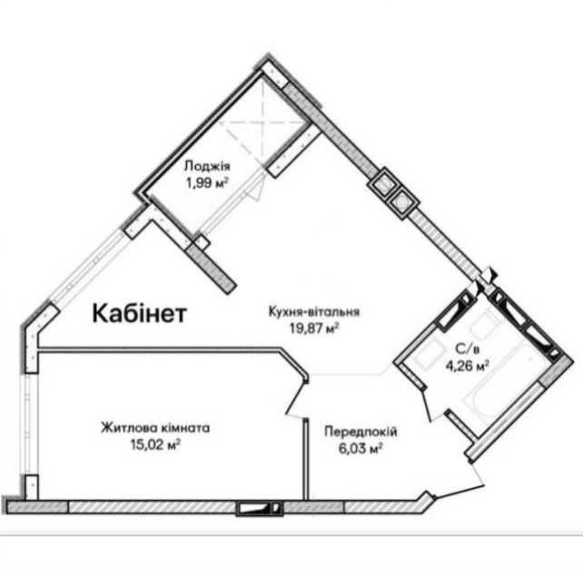 Квартира на ЖК «Синергія Сіті» в Києві, ID 248421, фото №2