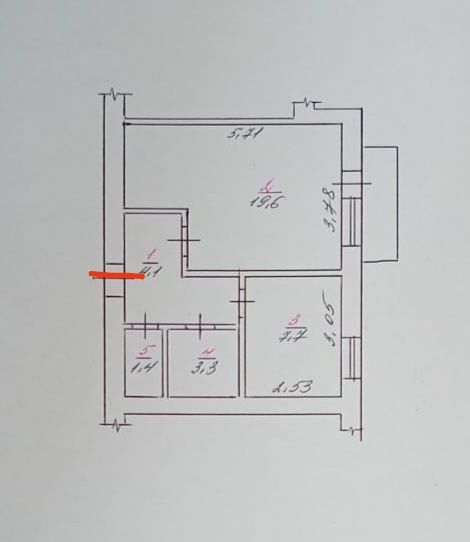 Квартира на вул. Гагаріна, 4 в Кам'янці-Подільському, ID 326271, фото №11