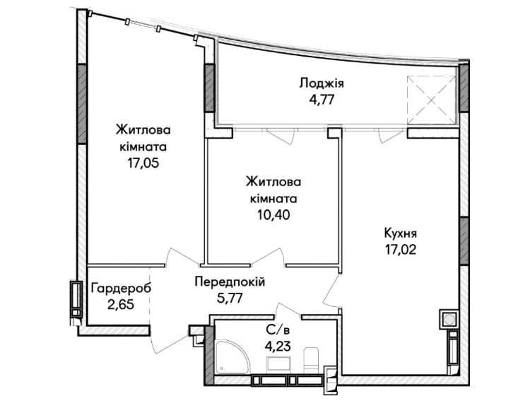 Квартира на вул. Синергія Сіті, 42 в Києві, ID 223375, фото №7