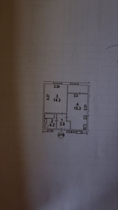 Квартира на вул. Михайла Максимовича, 28Е в Київ, ID 173426, фото №2