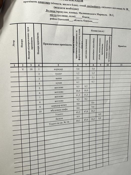 Квартира на вул. 1-ї Люстдорфської дороги в Одесі, ID 255962, фото №12