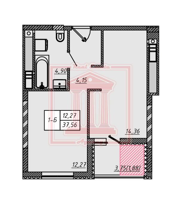 Квартира на вул. Нова-2, 5 в Києві, ID 311642, фото №9
