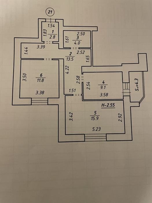 Квартира в Сумах, ID 292133, фото №9