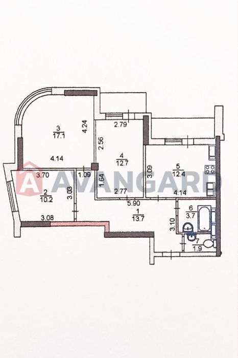 Квартира на вул. Каховська, 62 в Києві, ID 191686, фото №15