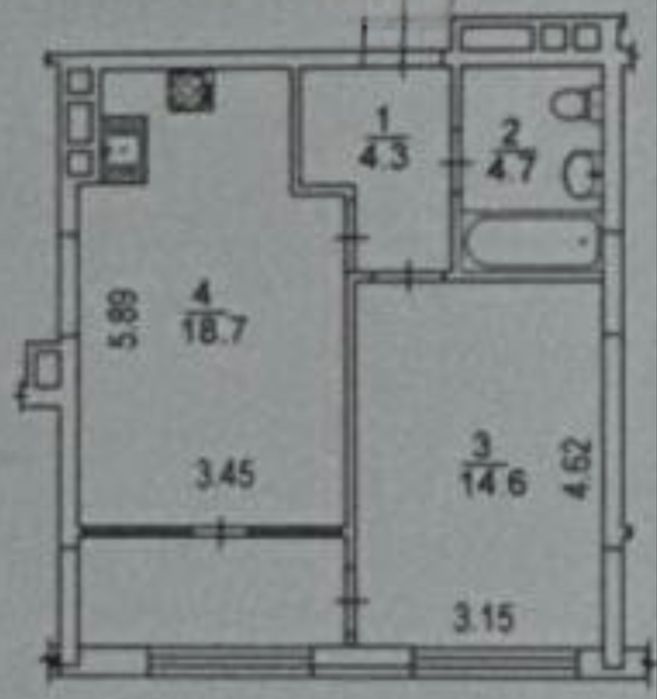 Квартира на вул. Олександра Олеся, 10 в Києві, ID 174110, фото №7