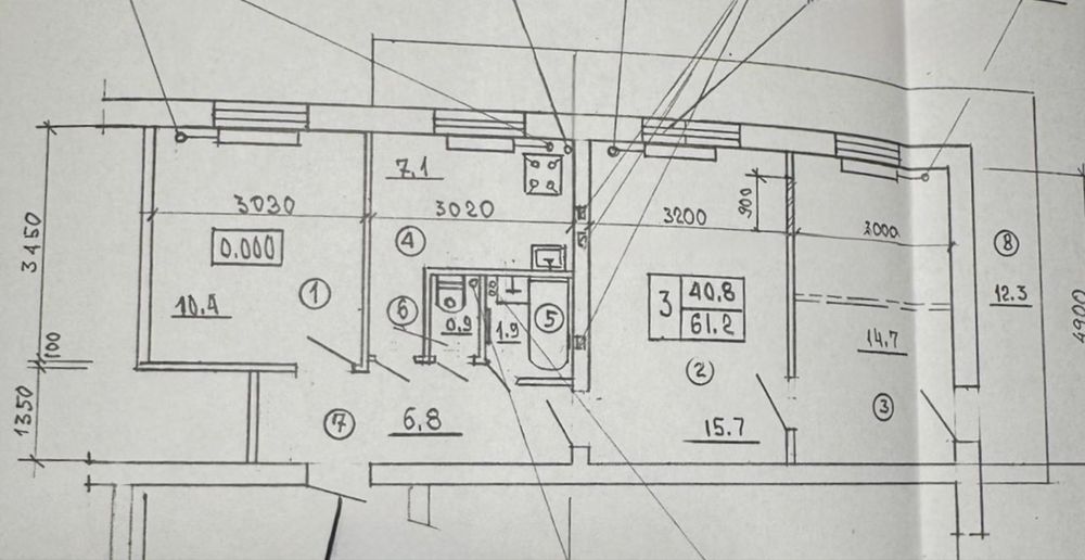 Квартира на вул. Оболонський проспект, 7Б в Києві, ID 196736, фото №19