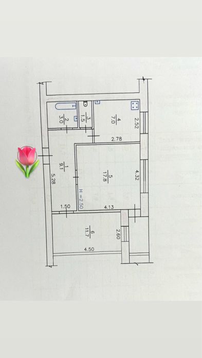 Квартира на Крошня в Житомир, ID 233560, фото №2