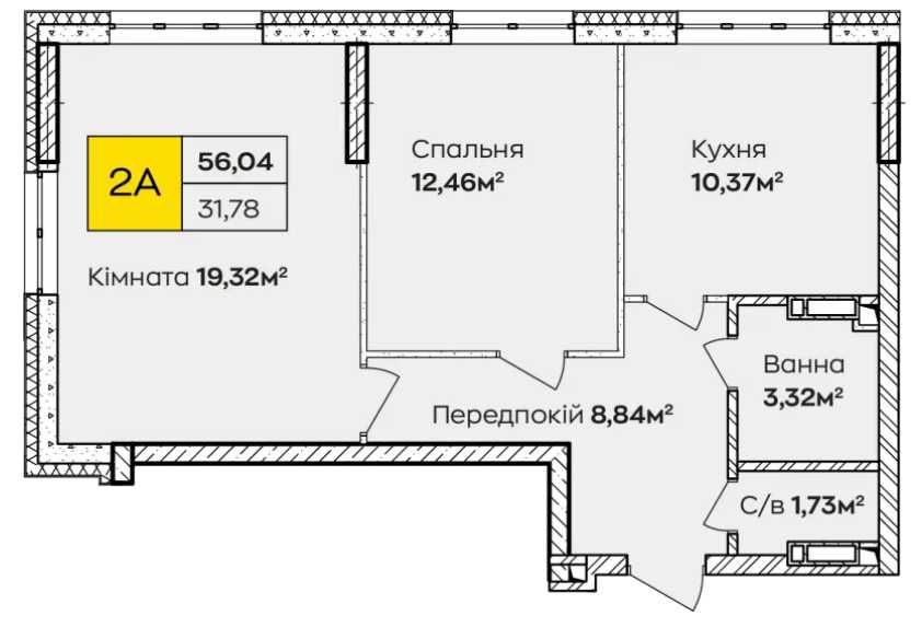 Квартира на вул. Тепловозна, 28 в Києві, ID 197962, фото №7