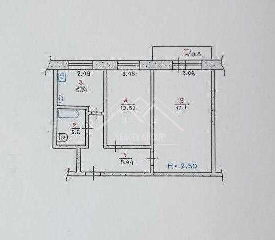 Квартира на вул. Соборності в Кривому Розі, ID 207998, фото №11