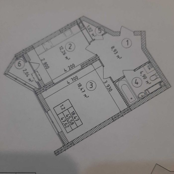 Квартира на вул. Новопольова, 2 в Києві, ID 203795, фото №17