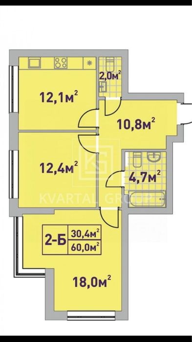 Квартира на ЖК Центральний-2 в Києві, ID 259503, фото №9