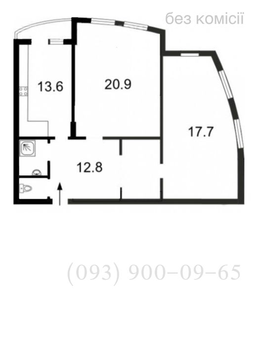 Квартира на вул. В.Забіли, 5 в Києві, ID 209852, фото №11