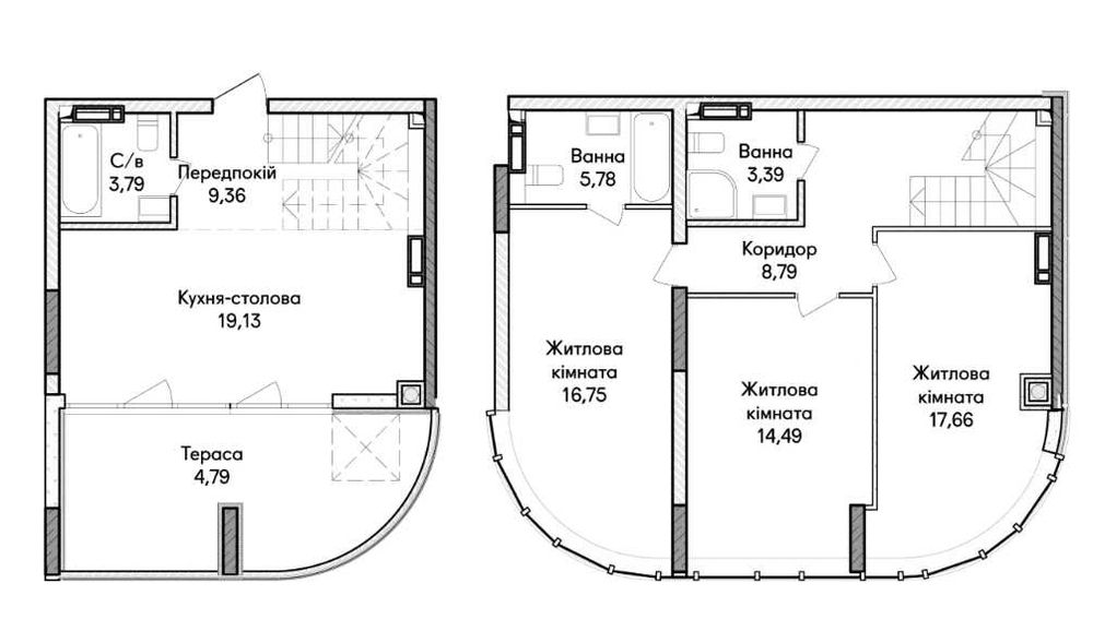Квартира на вул. Синергія, 40 в Києві, ID 229820, фото №4