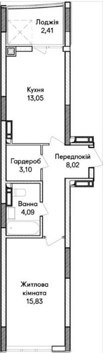 Квартира на ЖК «Синергія Сіті» в Києві, ID 241618, фото №5